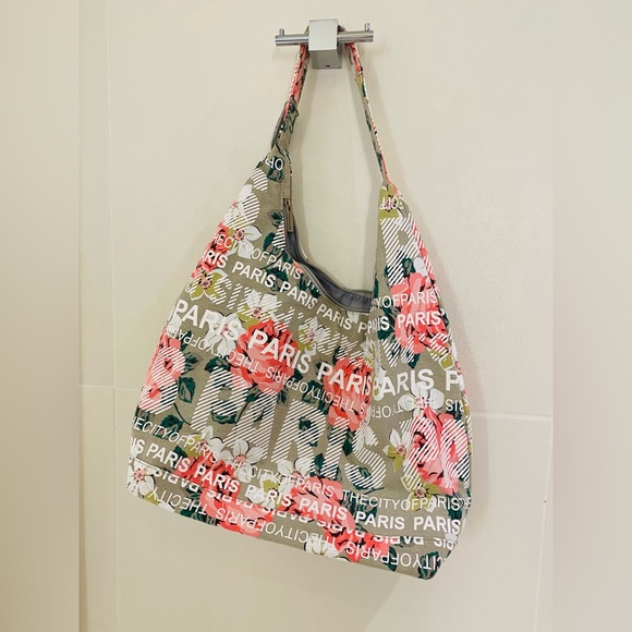 Robin Ruth Handbags - Floral 'Paris' Hobo Bag